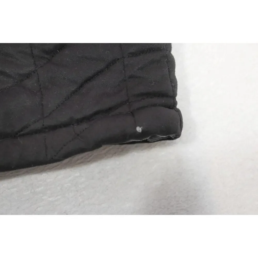 Ben Sherman‎ Quilted Puffer Jacket Black Full Zip Performance Mens Size Large